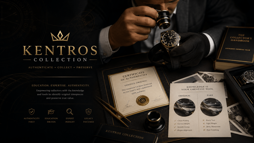 Autentificare ceas Kentros