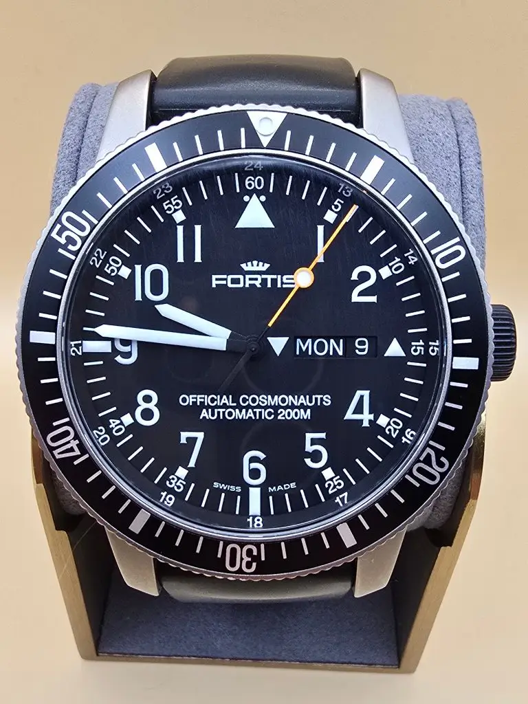 Fortis B42 Cosmonaut Day Date Titanium