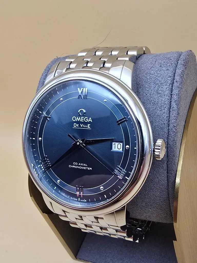 Omega De Ville Blue Co-Axial full set