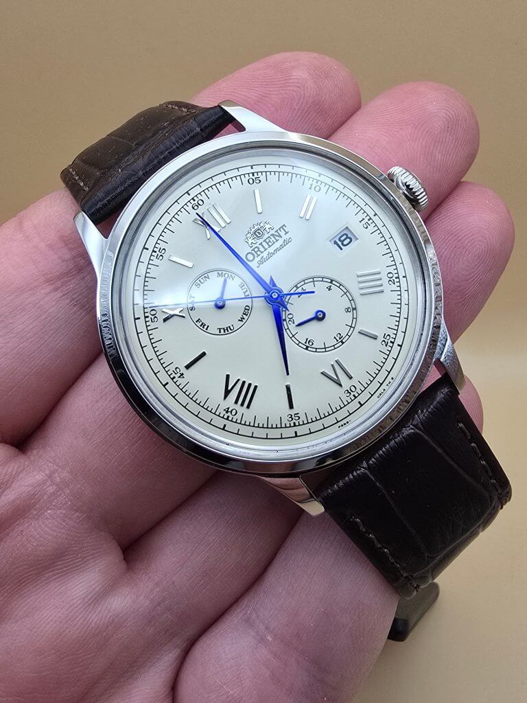 Orient Bambino Multi Dial nou
