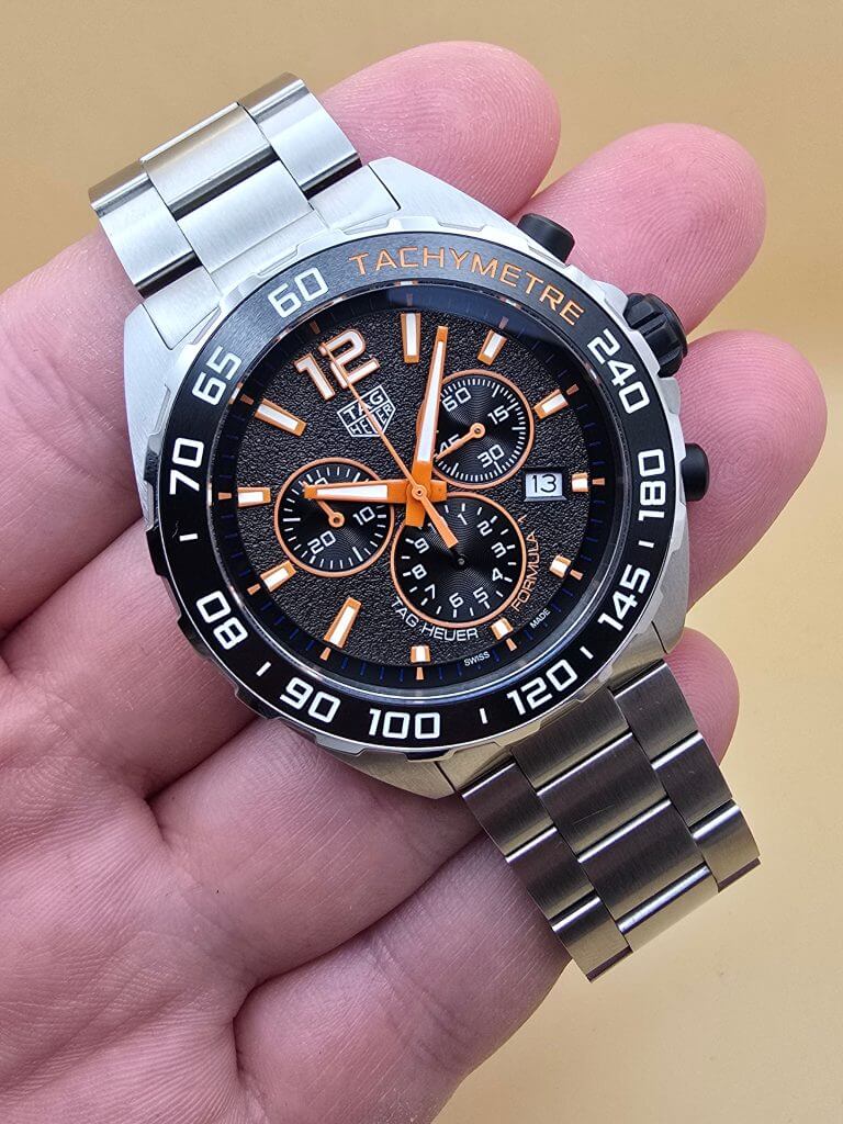 TAG Heuer Formula 1 Cronograph Asphalt Orange cutie/supracutie