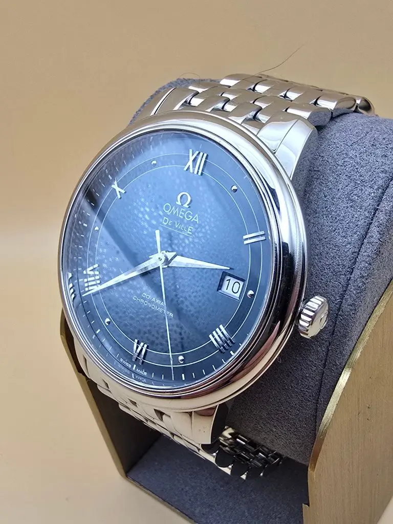 Omega De Ville Blue Co-Axial full set