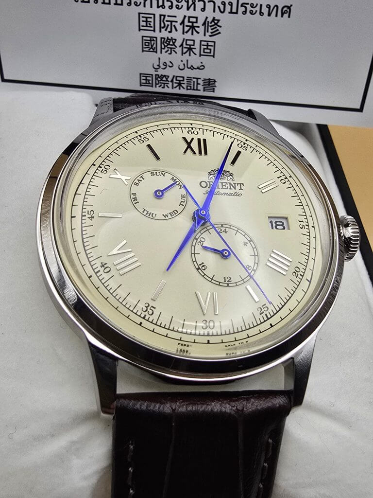 Orient Bambino Multi Dial nou