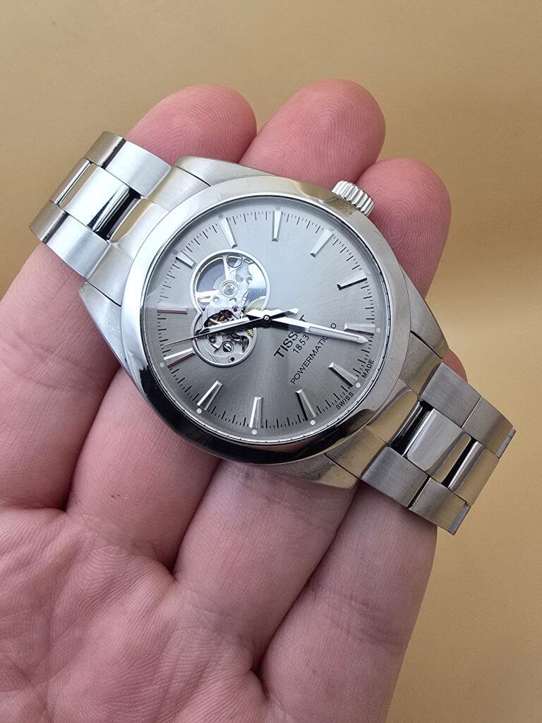 Tissot Gentleman Open Heart Powermatic80 COSC 40mm full set
